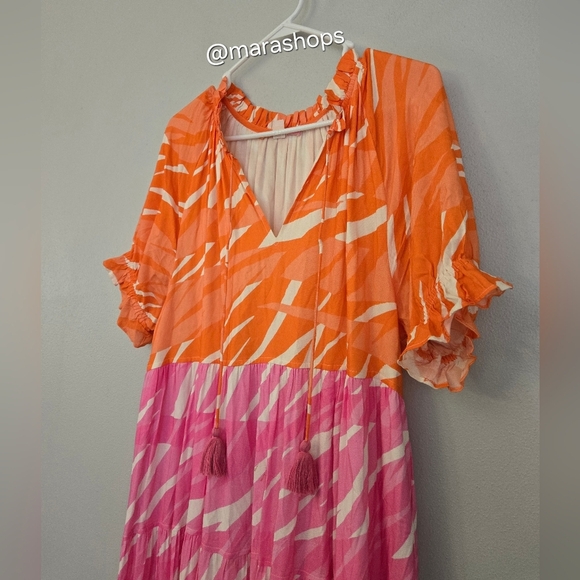 Briton Court Sadie Zebra Maxi Dress - Picture 3 of 8